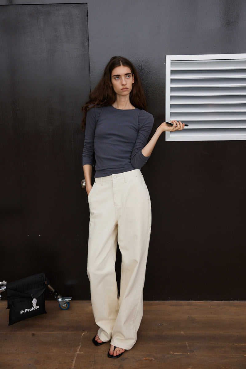 Understanding - Korean Women Fashion - #momslook - Cotton Bijo Denim Pants - 9