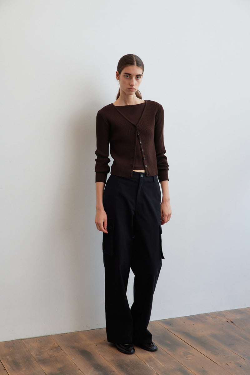 Understanding - Korean Women Fashion - #momslook - Boat Knit Cardigan - 2