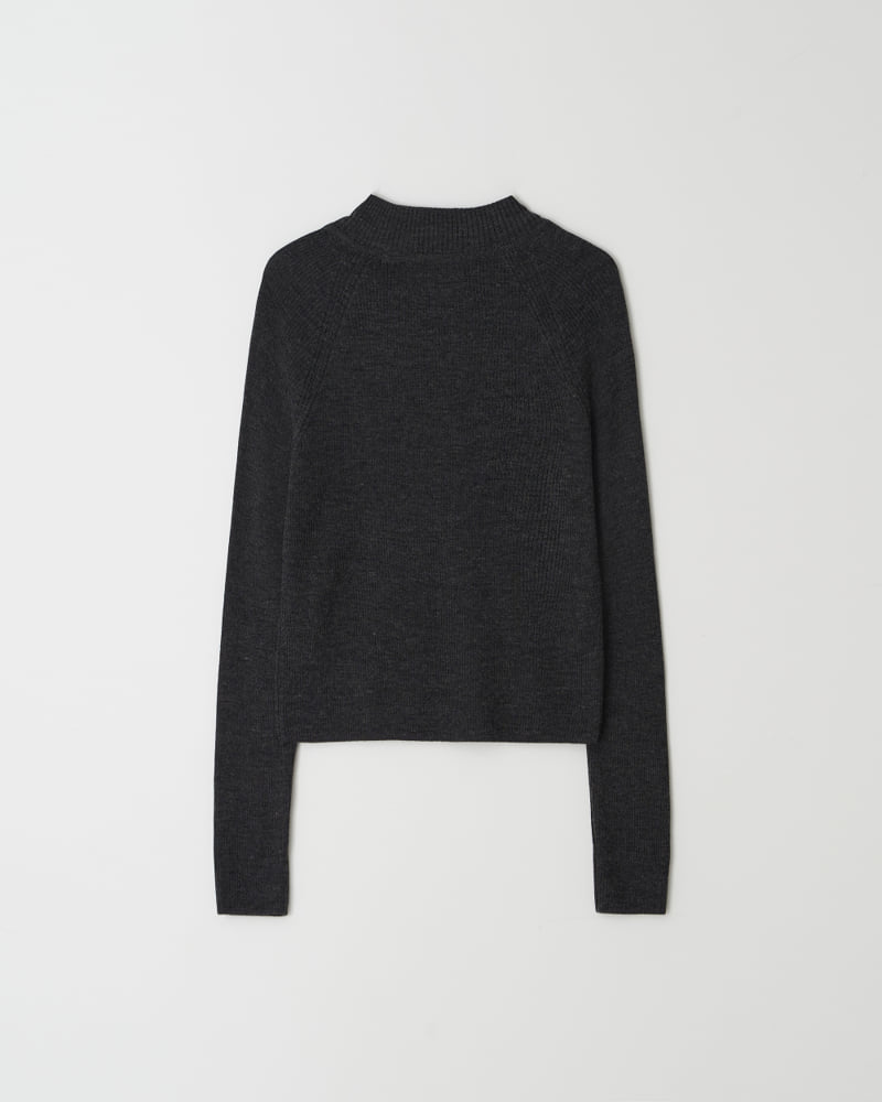 Understanding - Korean Women Fashion - #momslook - High V-neck Knitwear - 11