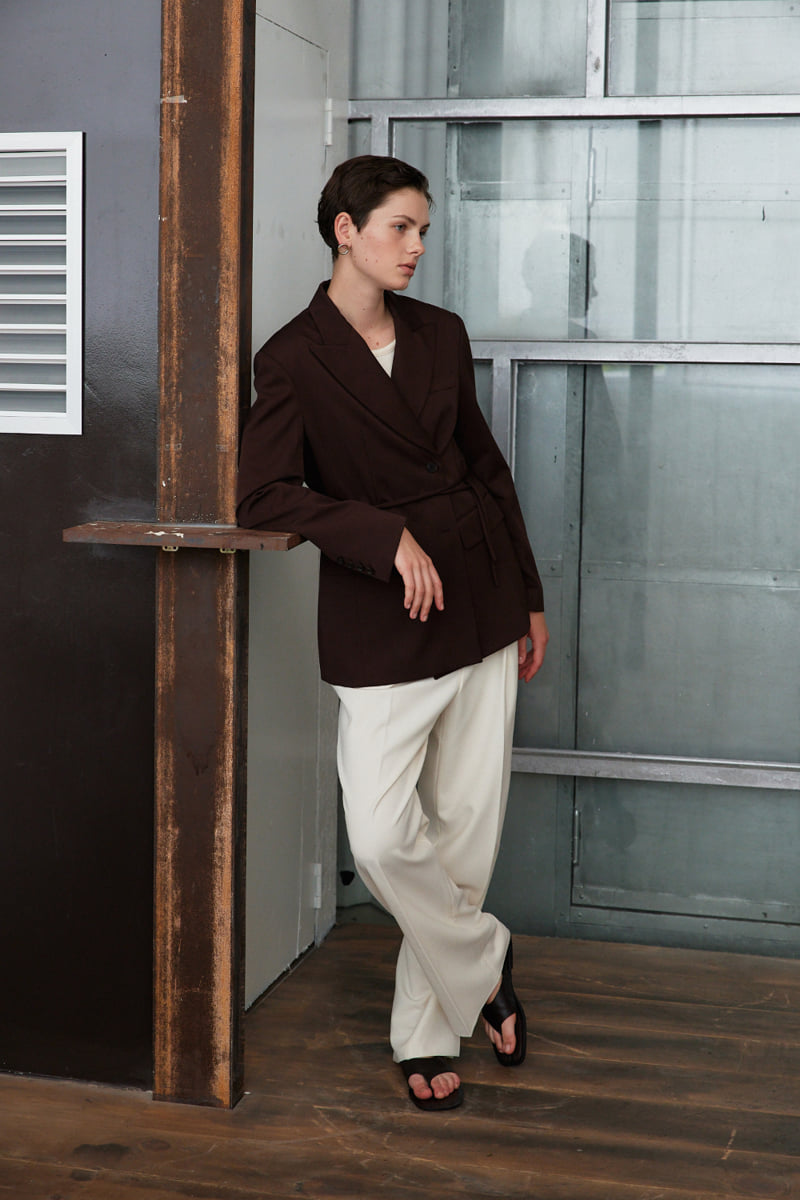 Understanding - Korean Women Fashion - #momslook - Autumn One-tuck Pants - 7