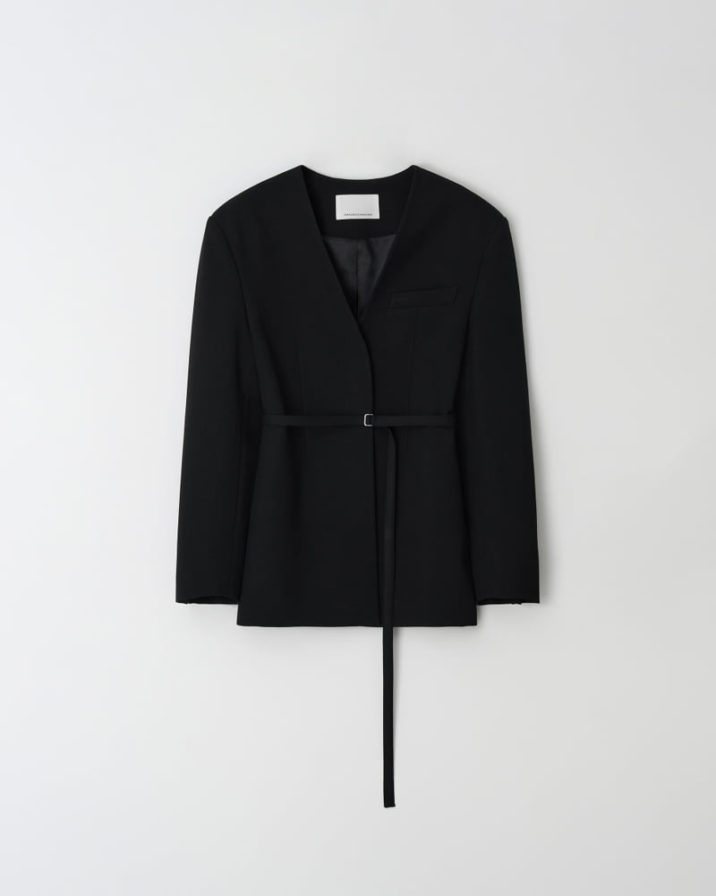 Understanding - Korean Women Fashion - #momslook - V-Neck Slim Fit Jacket - 7
