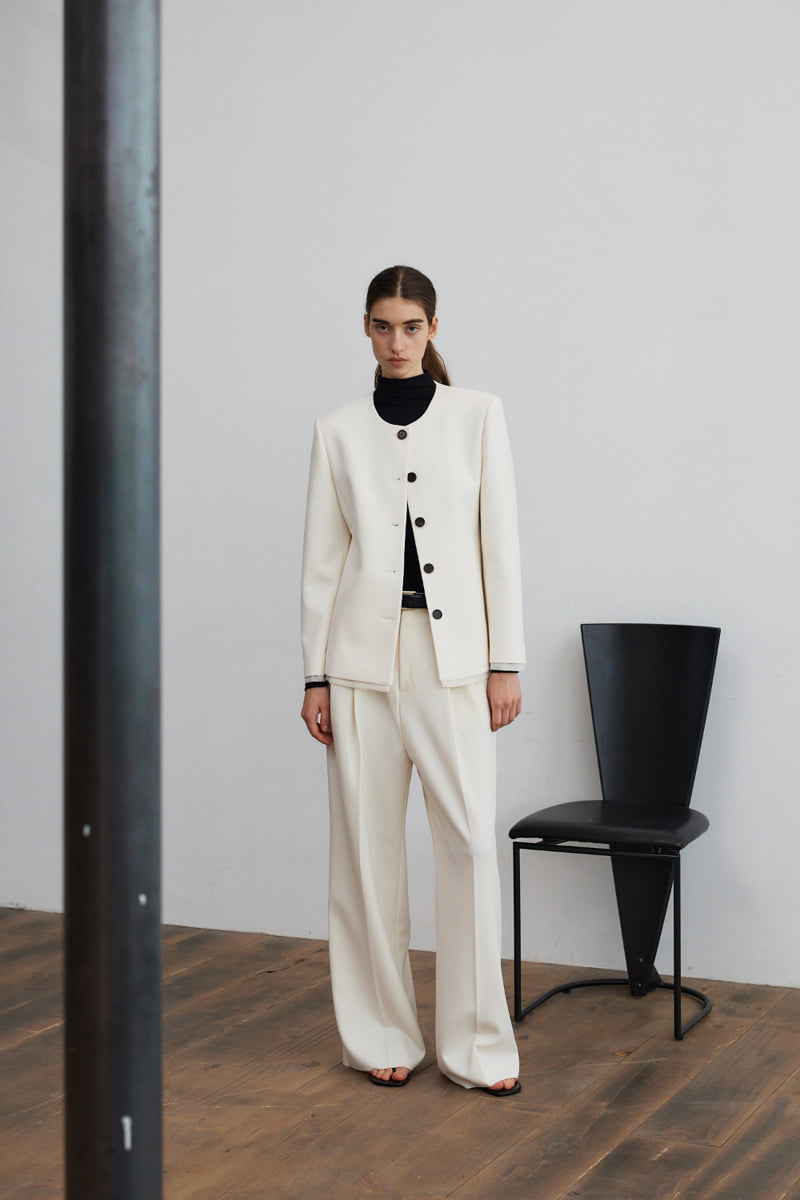 Understanding - Korean Women Fashion - #momslook - Autumn Wide Two-tuck Joseph Pants - 5