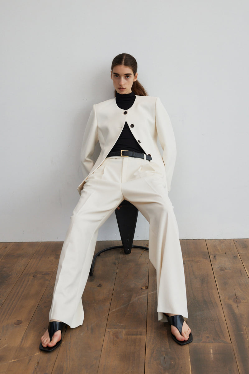 Understanding - Korean Women Fashion - #momslook - Autumn Wide Two-tuck Joseph Pants - 6