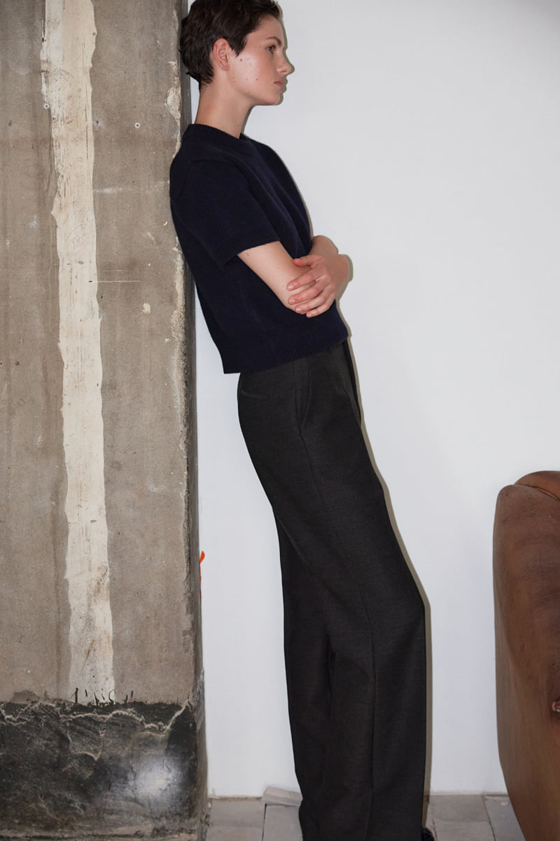 Understanding - Korean Women Fashion - #momslook - Autumn Basic Button Pants - 4