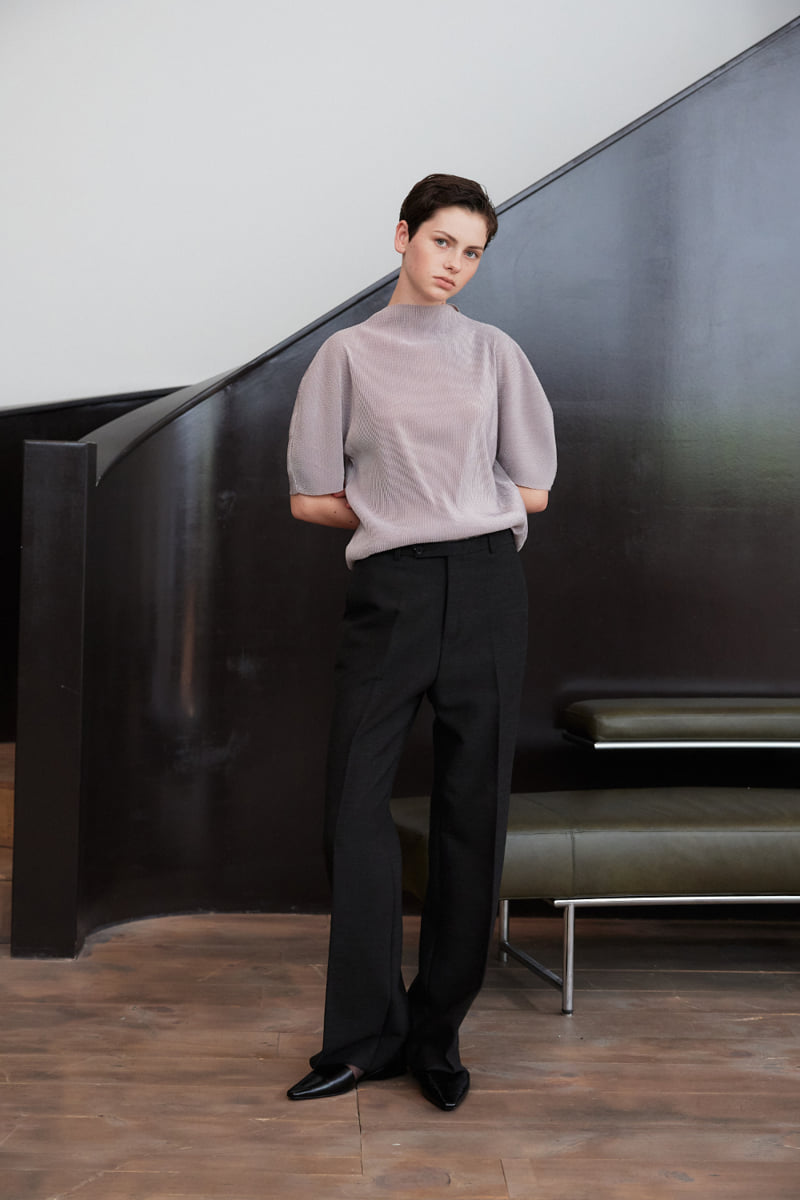 Understanding - Korean Women Fashion - #romanticstyle - Volume Bell Pleats Blouse - 7