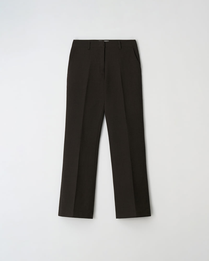 Understanding - Korean Women Fashion - #romanticstyle - Autumn Semi Bootscut Slim Pants - 10