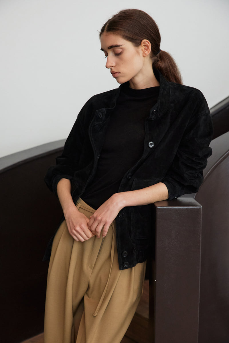 Understanding - Korean Women Fashion - #romanticstyle - Merino Half Neck Tee - 8