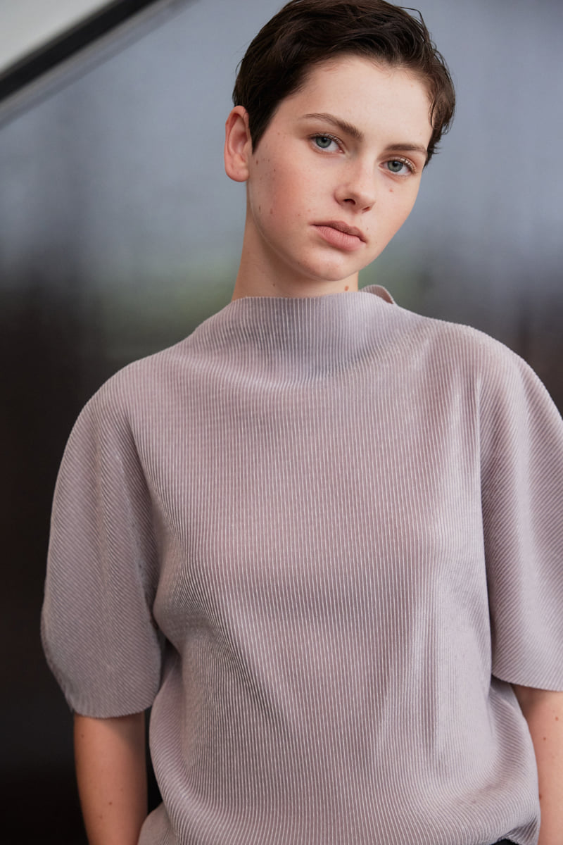 Understanding - Korean Women Fashion - #shopsmall - Volume Bell Pleats Blouse - 8
