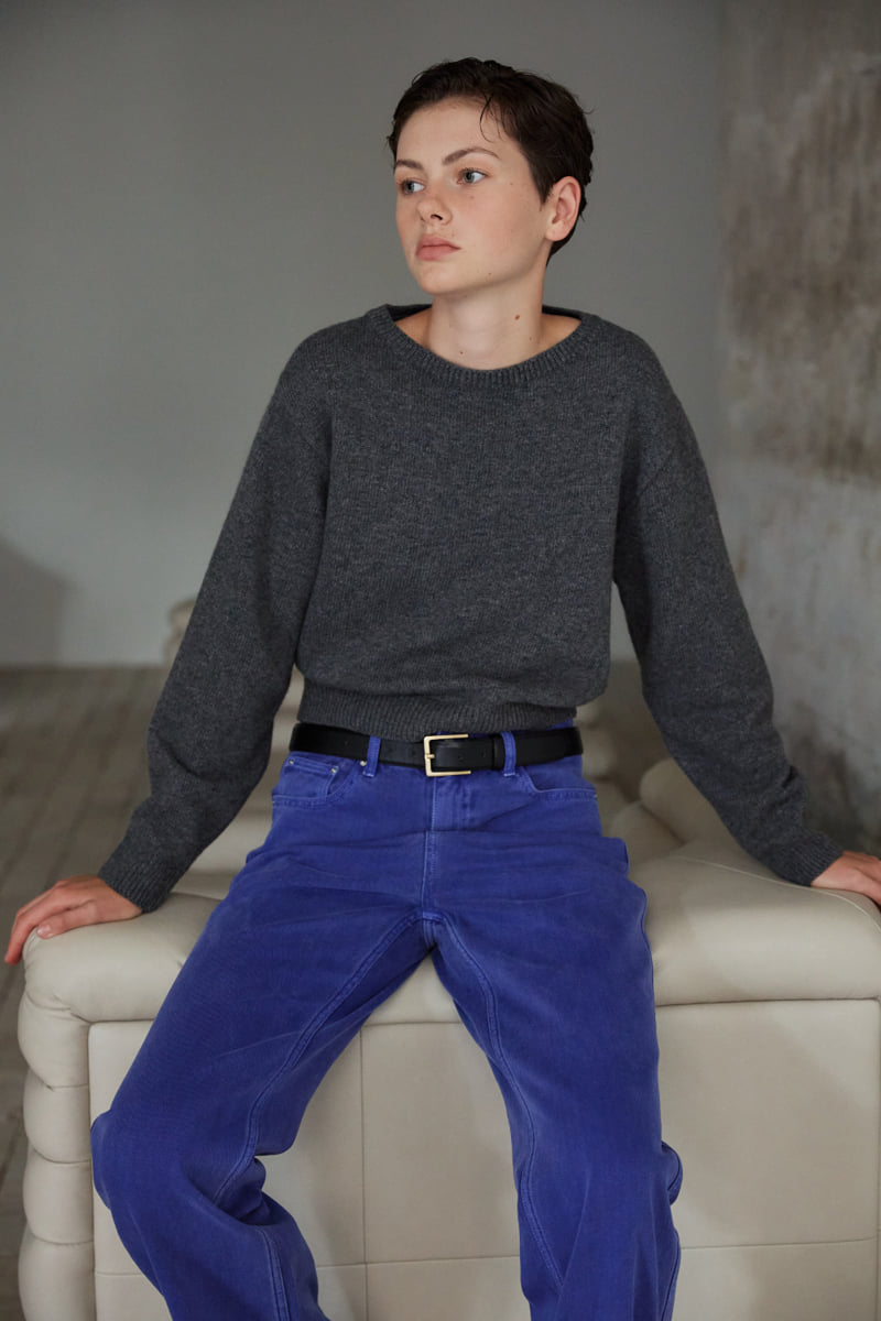 Understanding - Korean Women Fashion - #shopsmall - Cotton Blue Denim Pants - 7