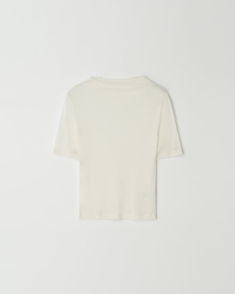 Understanding - Korean Women Fashion - #shopsmall - Merino Half Neck Tee - 9