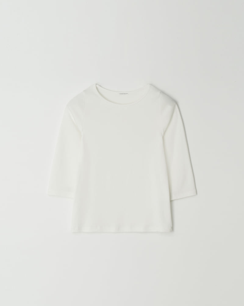 Understanding - Korean Women Fashion - #shopsmall - Round Midi Sleeved Tee - 7
