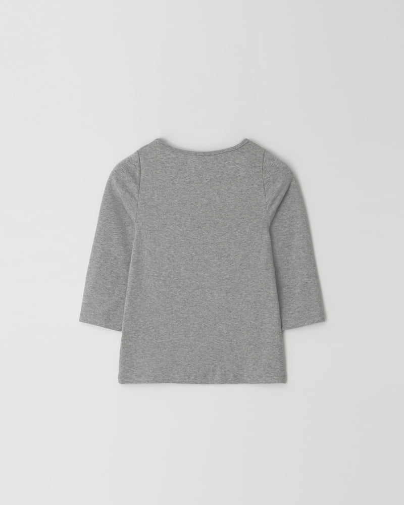 Understanding - Korean Women Fashion - #thelittlethings - Round Midi Sleeved Tee - 9