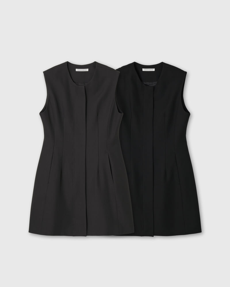Understanding - Korean Women Fashion - #vintageinspired - Edge Line One-piece