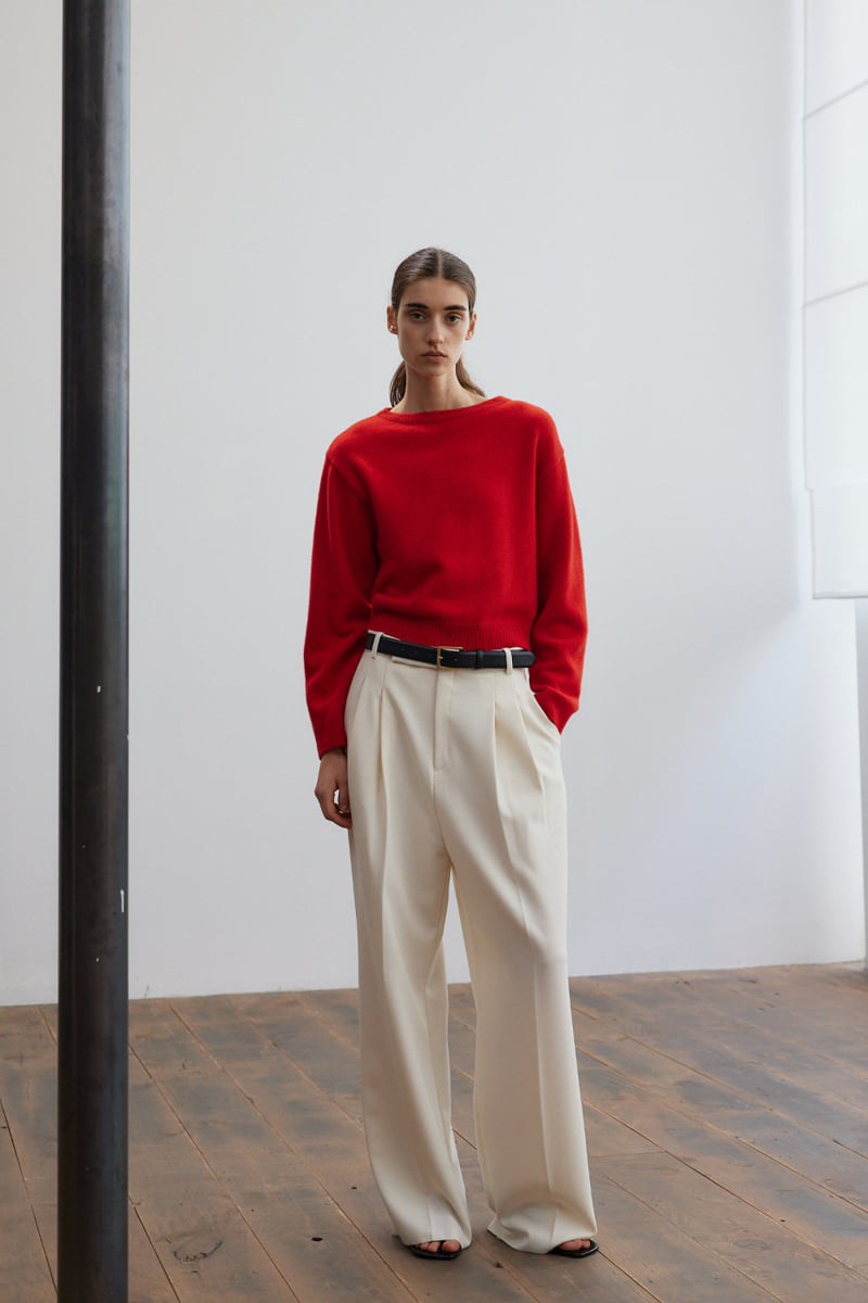 Understanding - Korean Women Fashion - #vintagekidsstyle - Autumn Wide Two-tuck Joseph Pants - 9