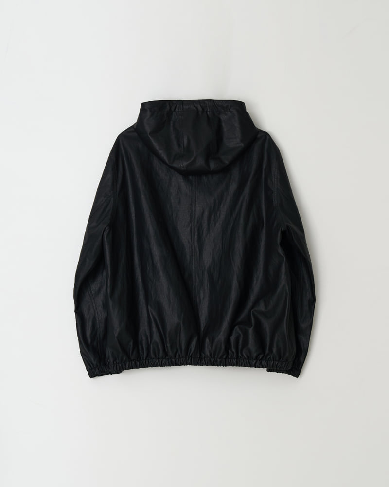 Understanding - Korean Women Fashion - #womensfashion - Hood Leather Jacket - 9