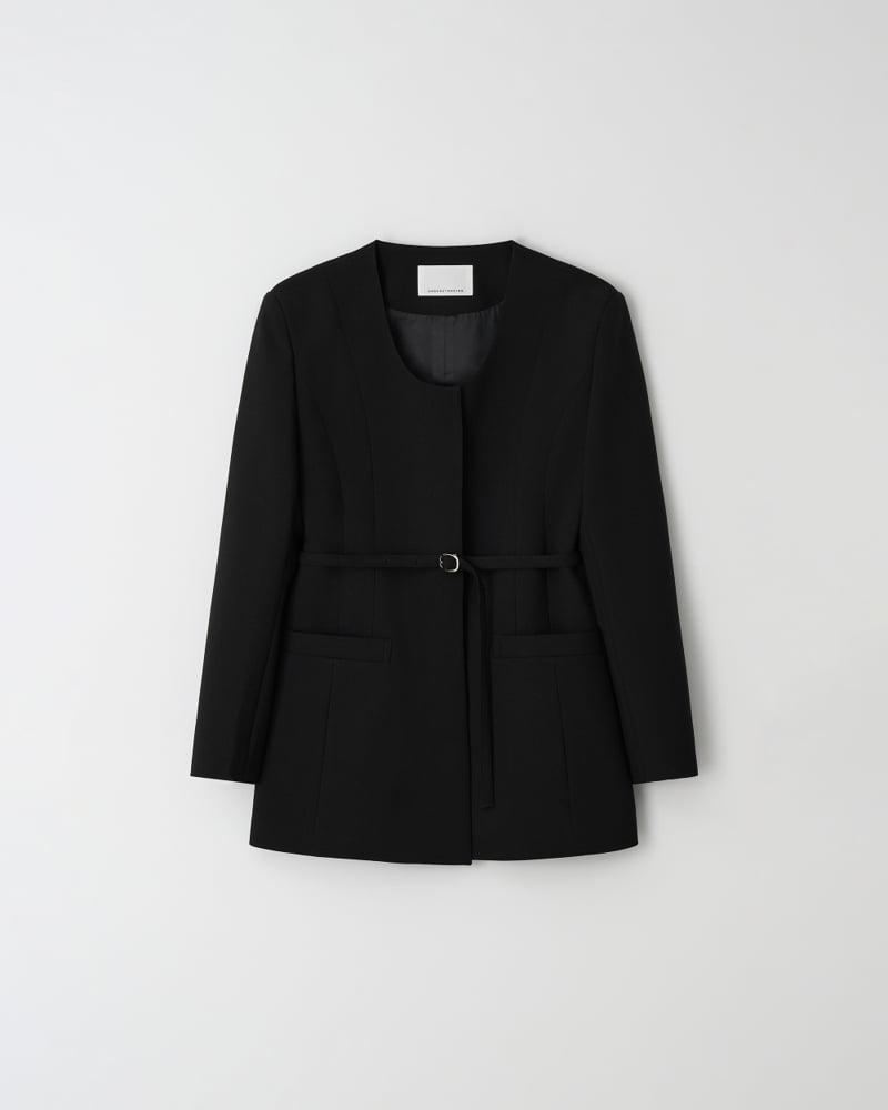 Understanding - Korean Women Fashion - #womensfashion - Scoop Neck Line Jacket - 7