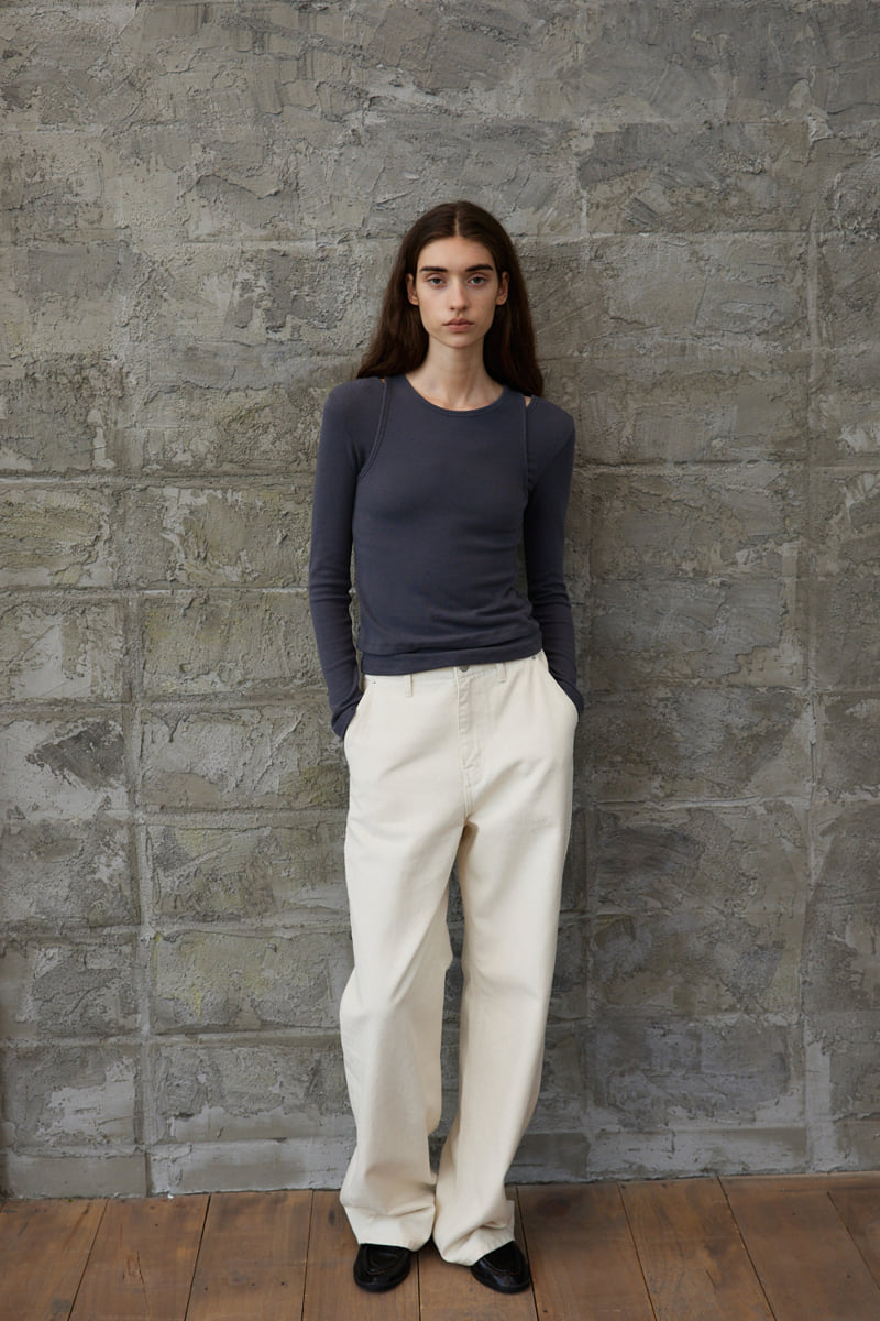 Understanding - Korean Women Fashion - #womensfashion - Cotton Bijo Denim Pants - 8