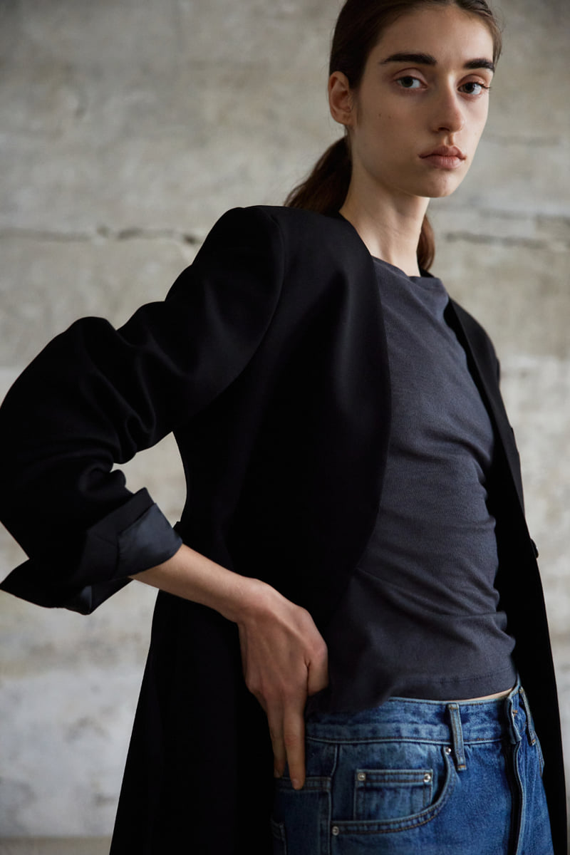 Understanding - Korean Women Fashion - #womensfashion - Simple Boat Neck Tee - 5