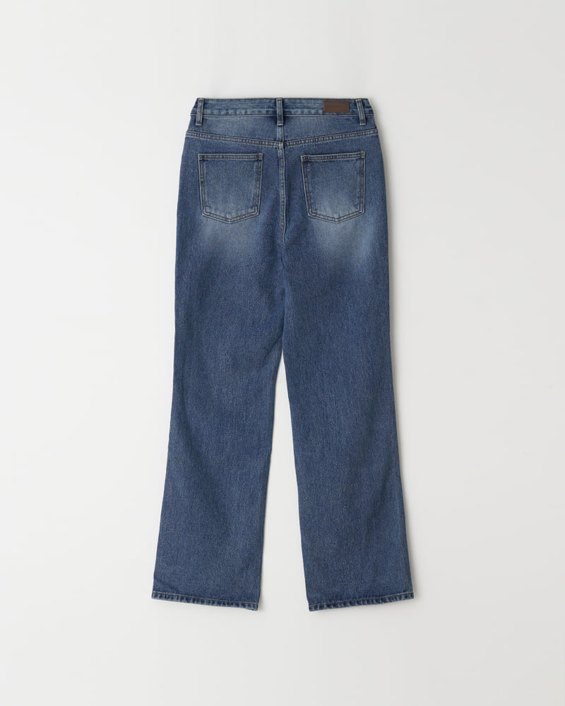 Understanding - Korean Women Fashion - #womensfashion - Brush Slit Denim Pants - 6