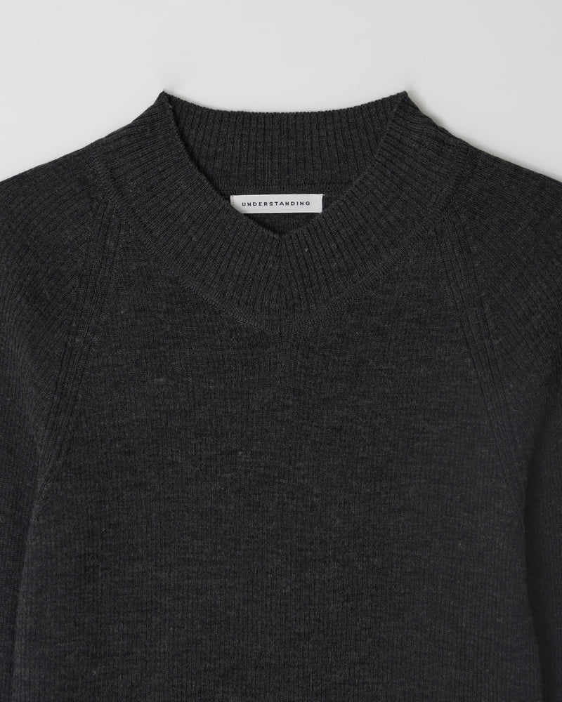 Understanding - Korean Women Fashion - #womensfashion - High V-neck Knitwear - 12