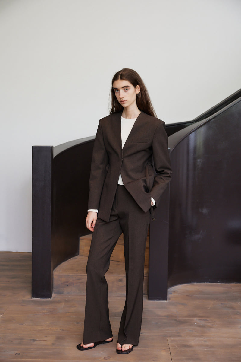 Understanding - Korean Women Fashion - #womensfashion - V-Neck Slim Fit Jacket - 2