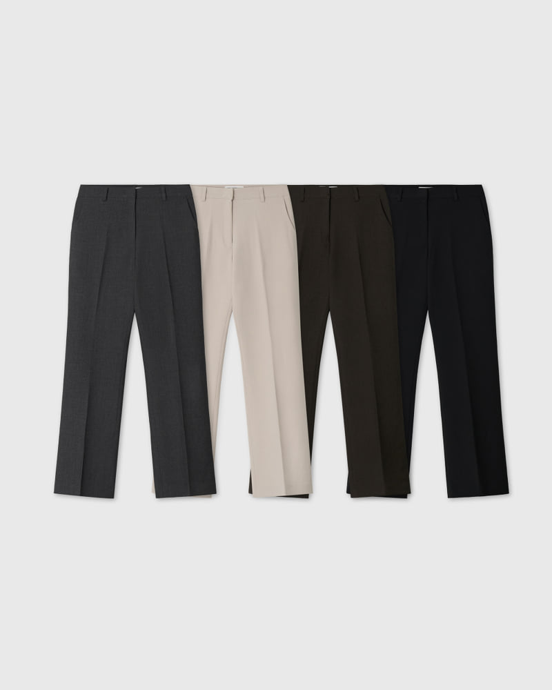 Understanding - Korean Women Fashion - #womensfashion - Autumn Semi Bootscut Slim Pants
