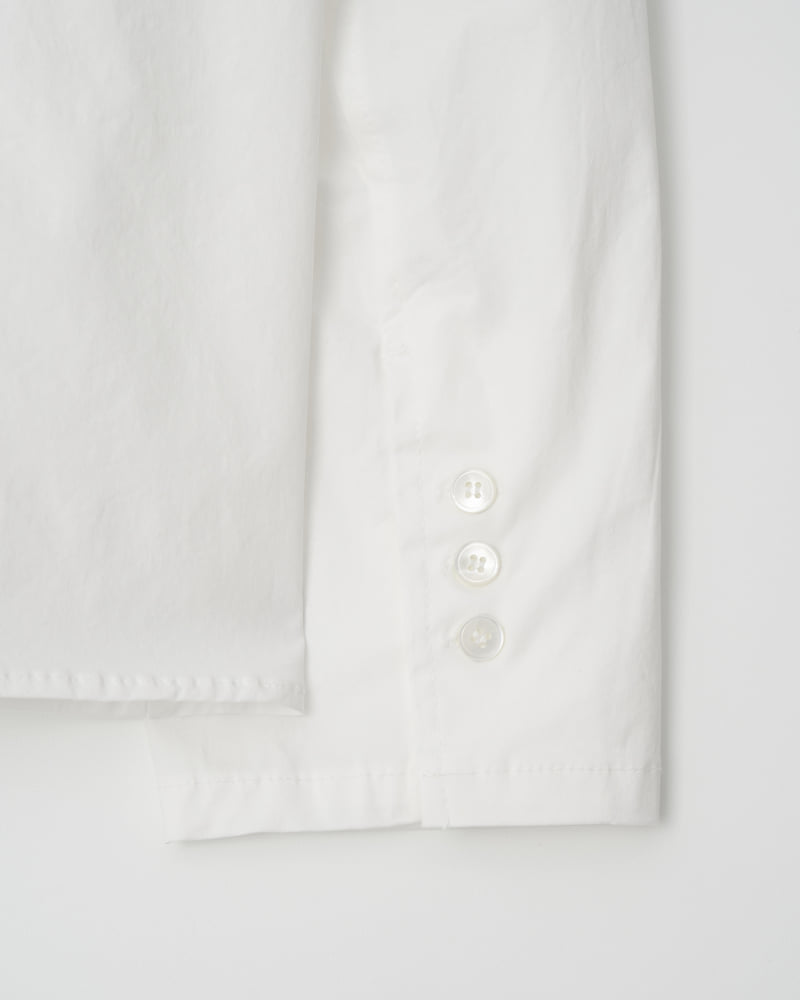 Understanding - Korean Women Fashion - #womensfashion - Henry Neck Slit Shirt - 10