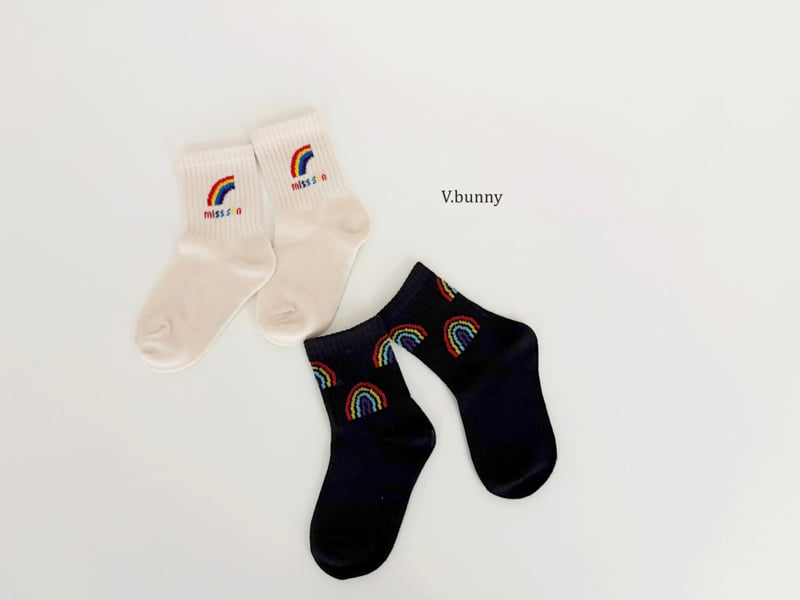 V Bunny - Korean Children Fashion - #Kfashion4kids - Always Socks Set - 10
