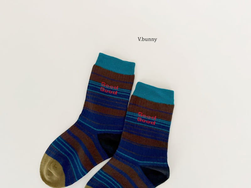 V Bunny - Korean Children Fashion - #Kfashion4kids - Simply Socks Set - 5