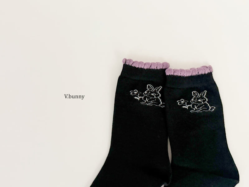 V Bunny - Korean Children Fashion - #Kfashion4kids - Mountain Bunny Socks Set - 8