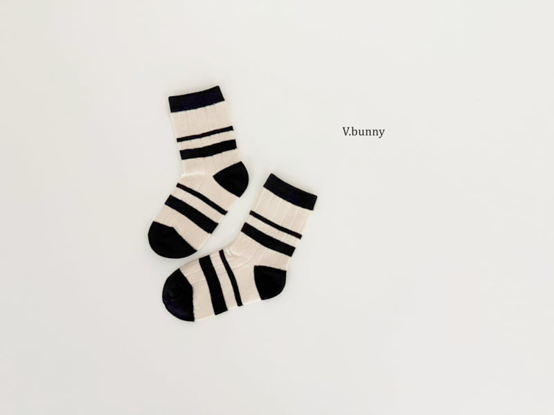 V Bunny - Korean Children Fashion - #Kfashion4kids - Big Big Socks Set - 5