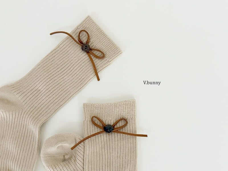 V Bunny - Korean Children Fashion - #childofig - Alice Socks Set - 8
