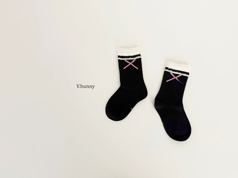 V Bunny - Korean Children Fashion - #childofig - Miu Socks Set - 8