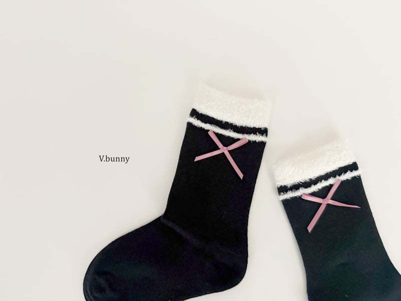 V Bunny - Korean Children Fashion - #childofig - Miu Socks Set - 9