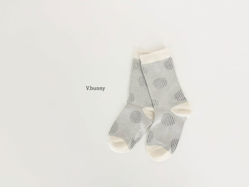 V Bunny - Korean Children Fashion - #childofig - Good Time Socks Set - 5