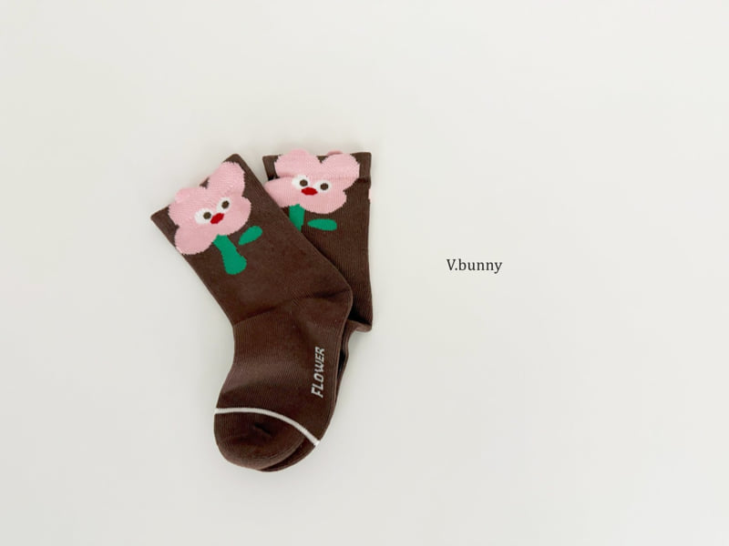 V Bunny - Korean Children Fashion - #childofig - Bunnies Socks Set - 6