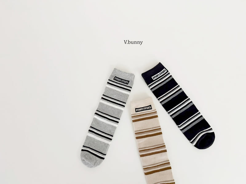 V Bunny - Korean Children Fashion - #childofig - Basic Socks Set - 2