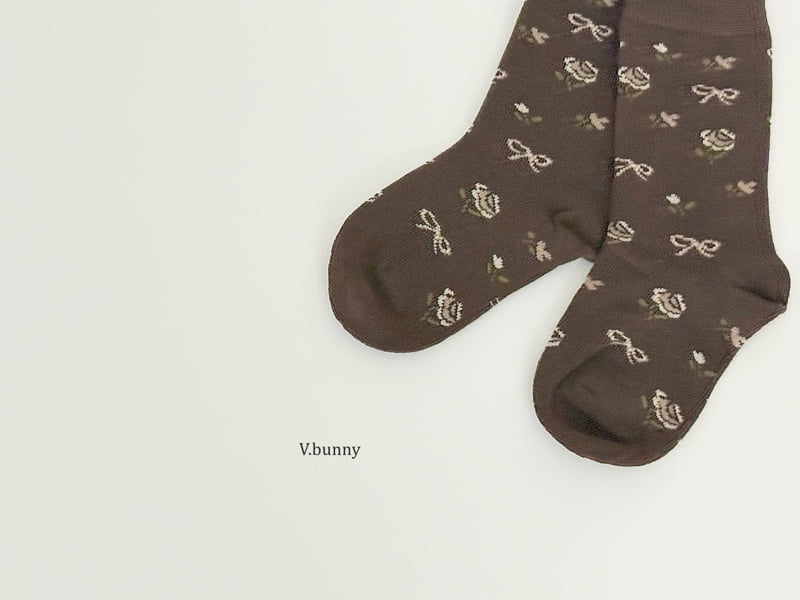 V Bunny - Korean Children Fashion - #designkidswear - Alice Socks Set - 10