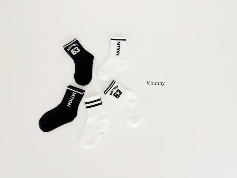 V Bunny - Korean Children Fashion - #designkidswear - 63 Socks Set - 2