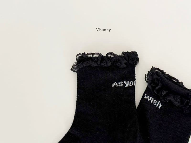 V Bunny - Korean Children Fashion - #designkidswear - As You Socks Set - 9