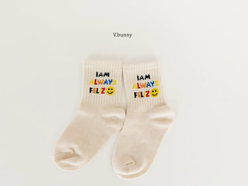 V Bunny - Korean Children Fashion - #discoveringself - Always Socks Set - 5