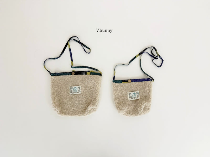 V Bunny - Korean Children Fashion - #discoveringself - Reversible Fleece Bag