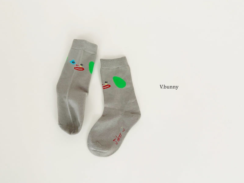 V Bunny - Korean Children Fashion - #kidsshorts - Bread Socks Set - 5