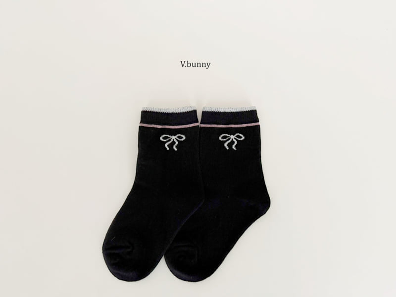 V Bunny - Korean Children Fashion - #kidsshorts - Curly Socks Set - 9