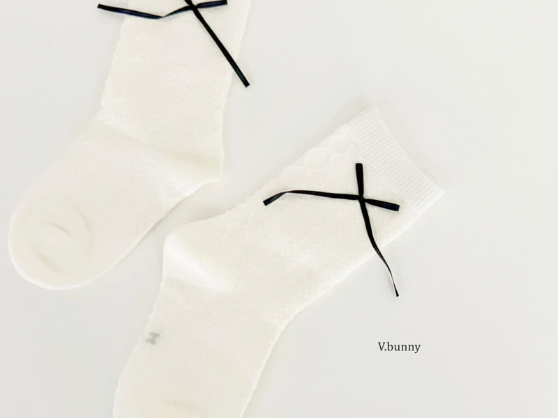V Bunny - Korean Children Fashion - #kidsshorts - Mini Dot Socks Set - 8