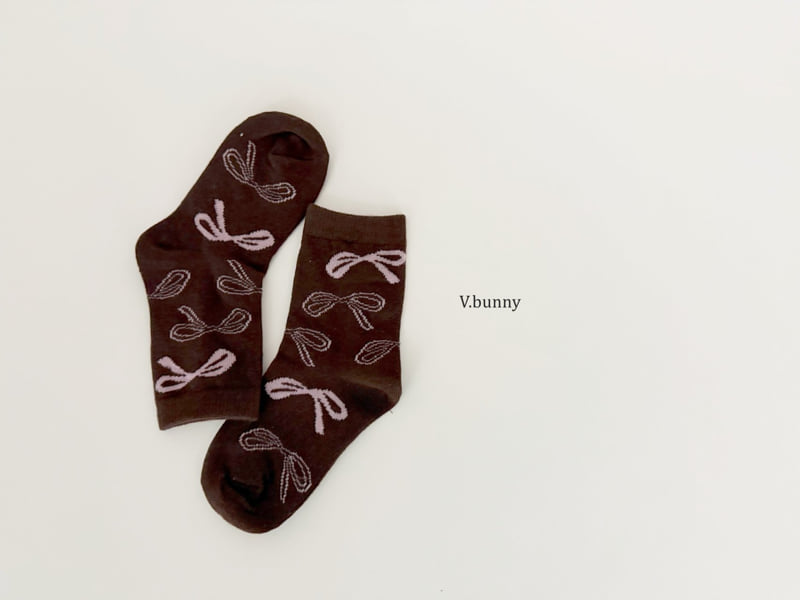 V Bunny - Korean Children Fashion - #kidsshorts - Ballet Socks Set - 4