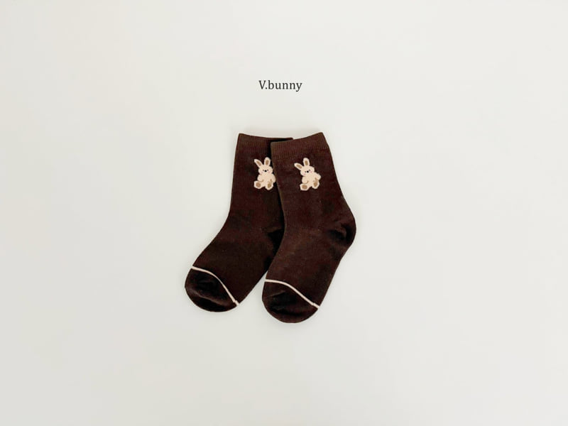 V Bunny - Korean Children Fashion - #kidsstore - Emma Socks Set - 3