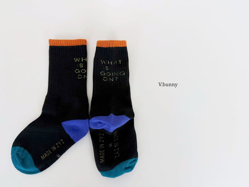 V Bunny - Korean Children Fashion - #kidsshorts - Dribble Socks Set - 4