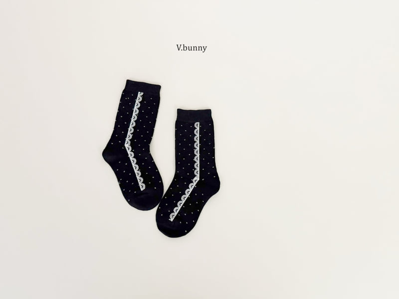 V Bunny - Korean Children Fashion - #kidsstore - Mini Dot Socks Set - 9