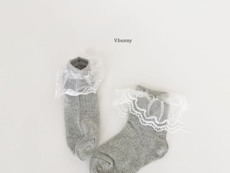 V Bunny - Korean Children Fashion - #kidsstore - Cookies and Cream Socks Set - 7